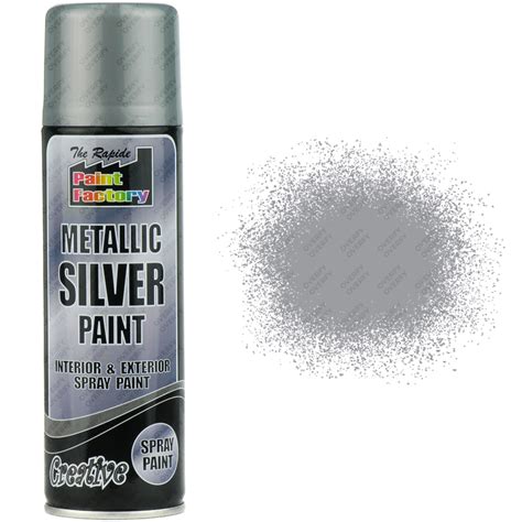 silver metallic fabric spray|metallic reflective spray paint.